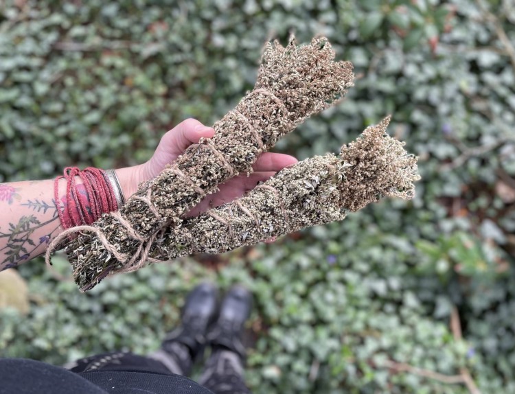 kadzidło naturalne z bylicą